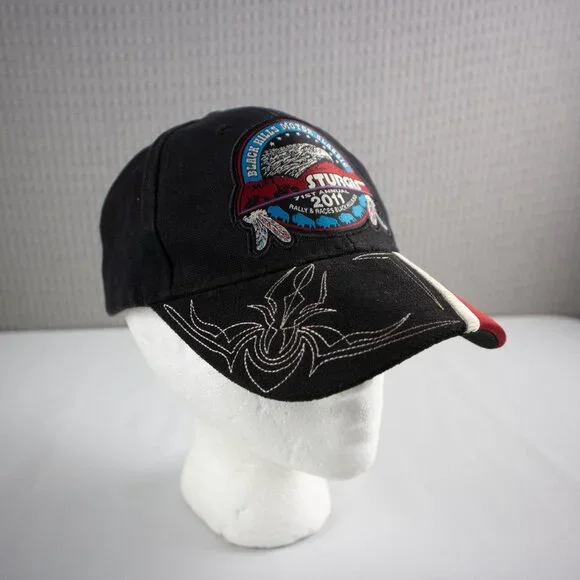 Sturgis 2011 Racing Embroidered Hat Strapback - Picture 3 of 8